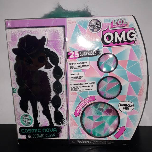 Lol Surprise OMG Winter Disco Cosmic Nova Cosmic Queen ori MGA