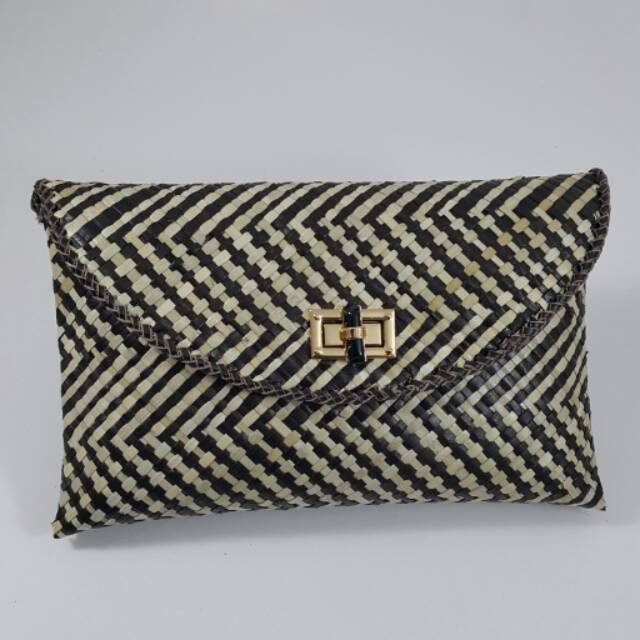 Clutch / pandan / anyaman / Tasikmalaya / cantik / Clutch pandan / tas pesta / Clutch anyaman