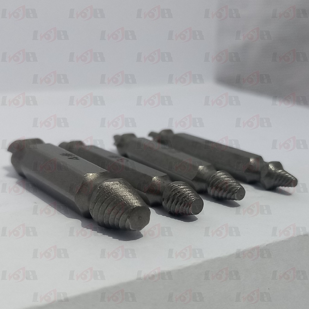 Mata Obeng Buka Baut Los Rusak Alat Pembuka Tarik Sekrup Screw Extractor Broken Striped Remover