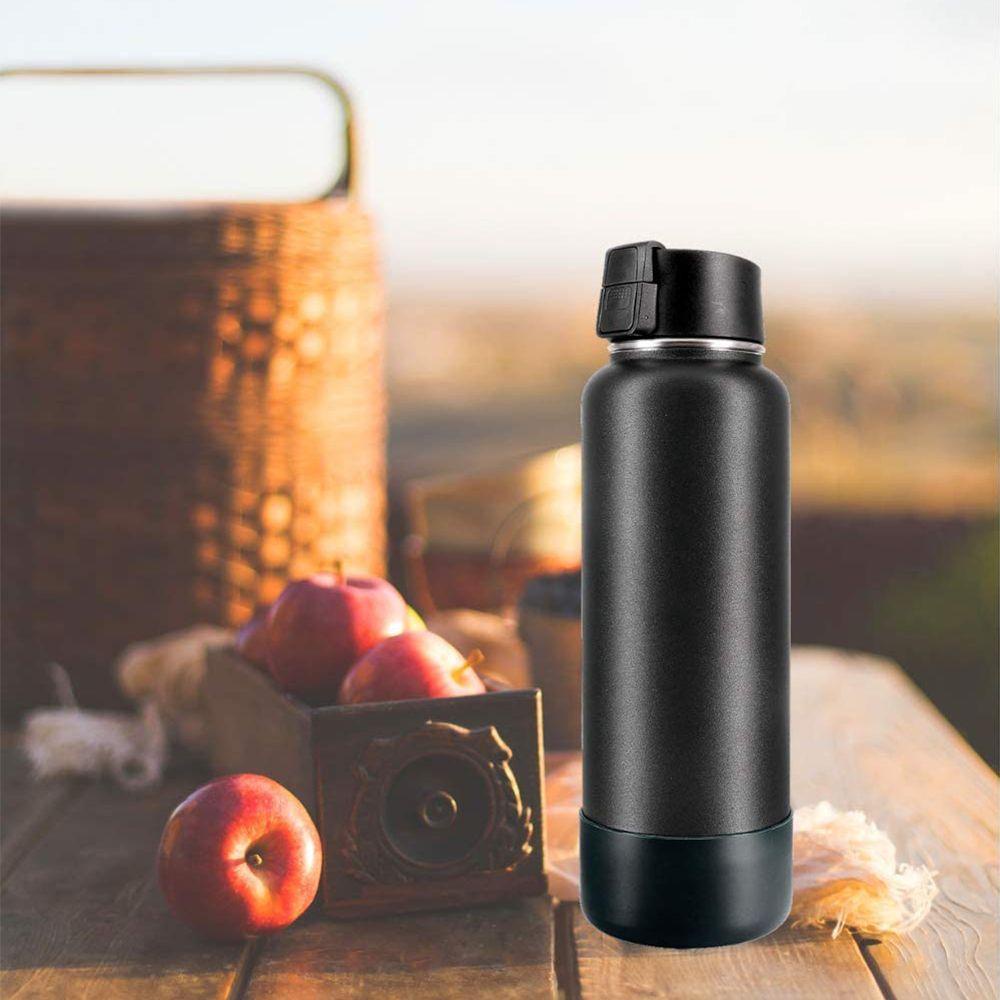 Populer Penutup Botol Air Minum Outdoor Silikon Pelindung Botol Anti Slip