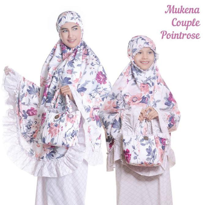 MUKENA KATUN JEPANG POINTROSE/MUKENA ANAK/MUKENA BALI/KATUN JEPANG/PAR - MUKENA IBU PROMO