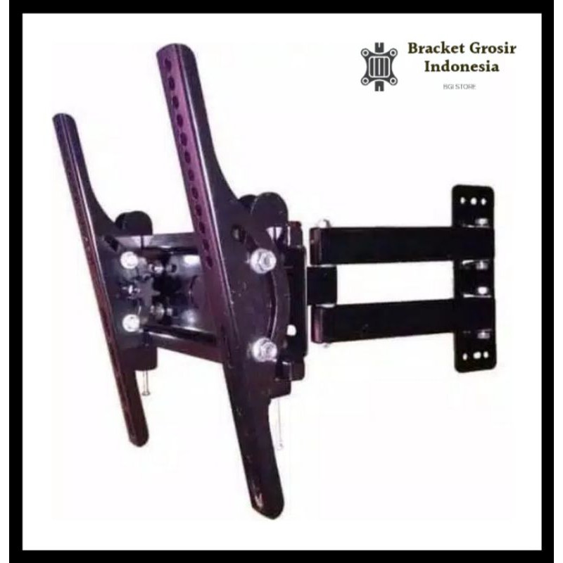 Bracket TV 50 49 45 43 40 INCH SWIVEL 4 ARAH BEST QUALITY BAHAN TEBAL