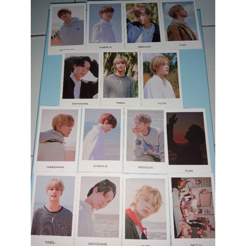 Polaroid PC Mini Kolbuk NCT 2020 From Home Taeil Yuta Kun Doyoung Renjun Haechan Chenle