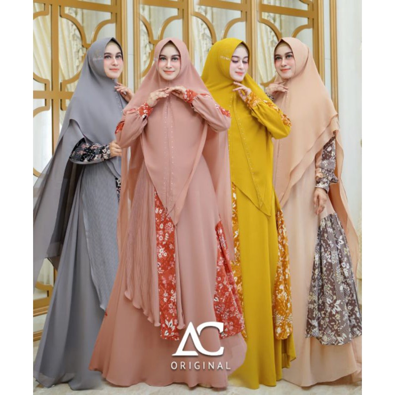 Gamis Syar'i Airin Original By AC Collection