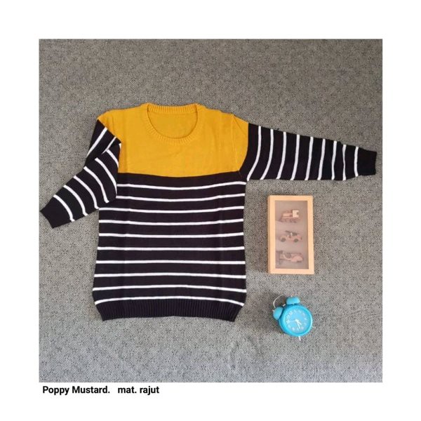 Atasan POPY Sweater Rajut - ATASAN RAJUT WANITA