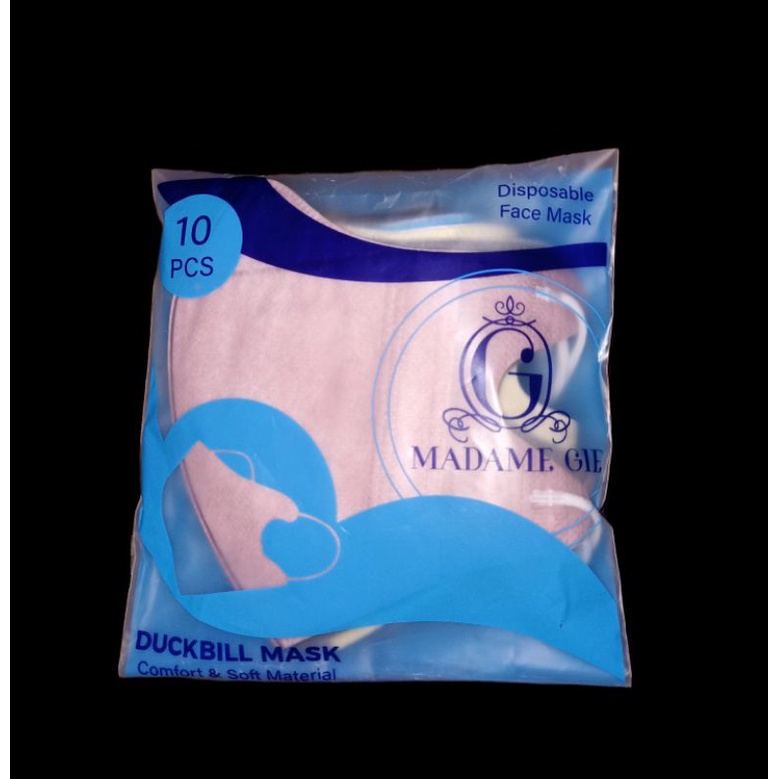 MADAME GIE PROTECT YOU DUCKBILL FACE MASK – MASKER ISI 10 RANDOM