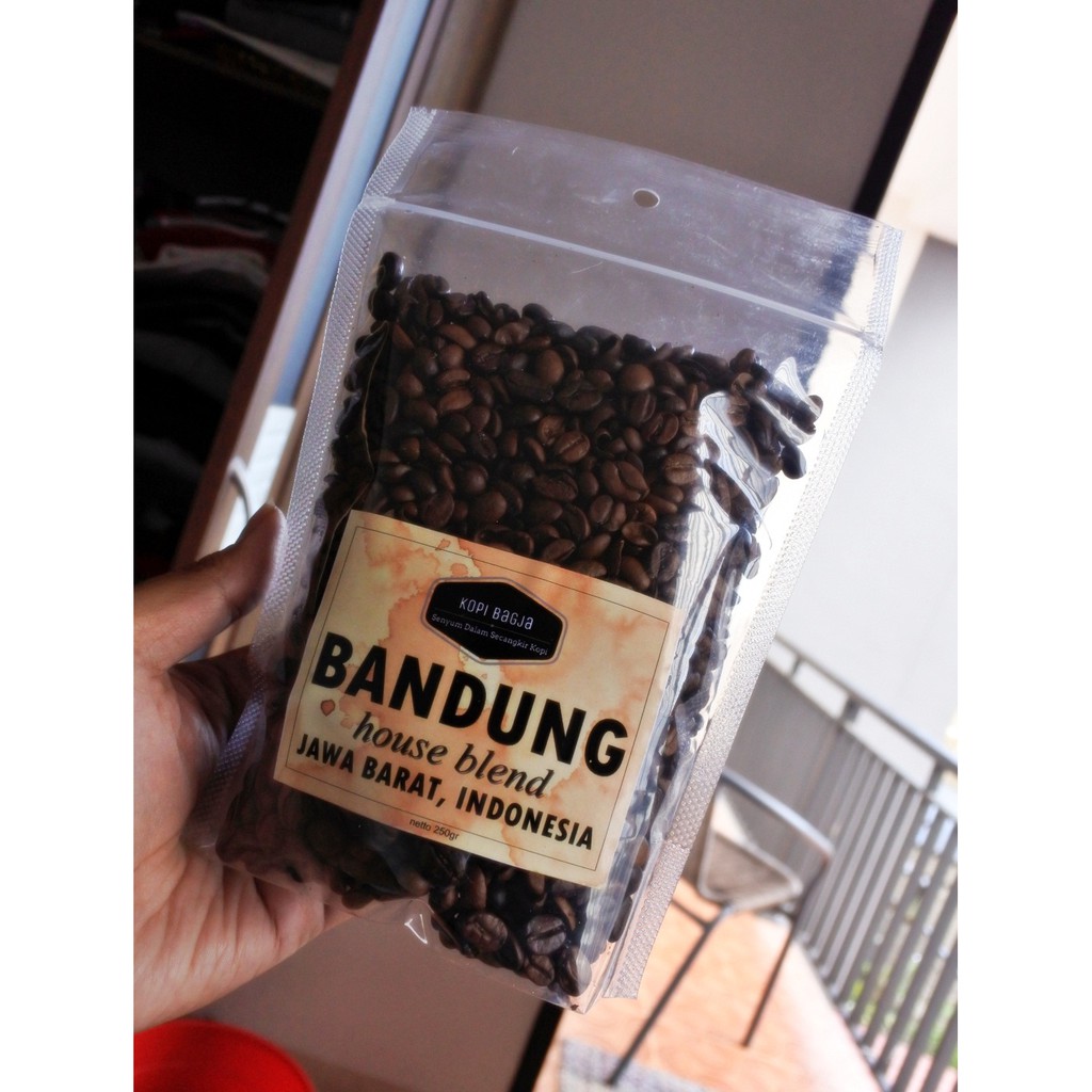 Kopi Biji House Blend Bandung Origin Java Preanger Nikmat Mantap Shopee Indonesia