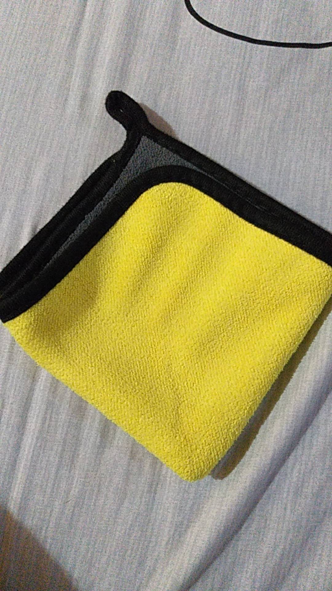 500 Gsm Kain Lap Kuning Microfiber Detailing Mikro Fiber Kuning 30x30 Cm Kain Cuci Motor Mobil Tebal