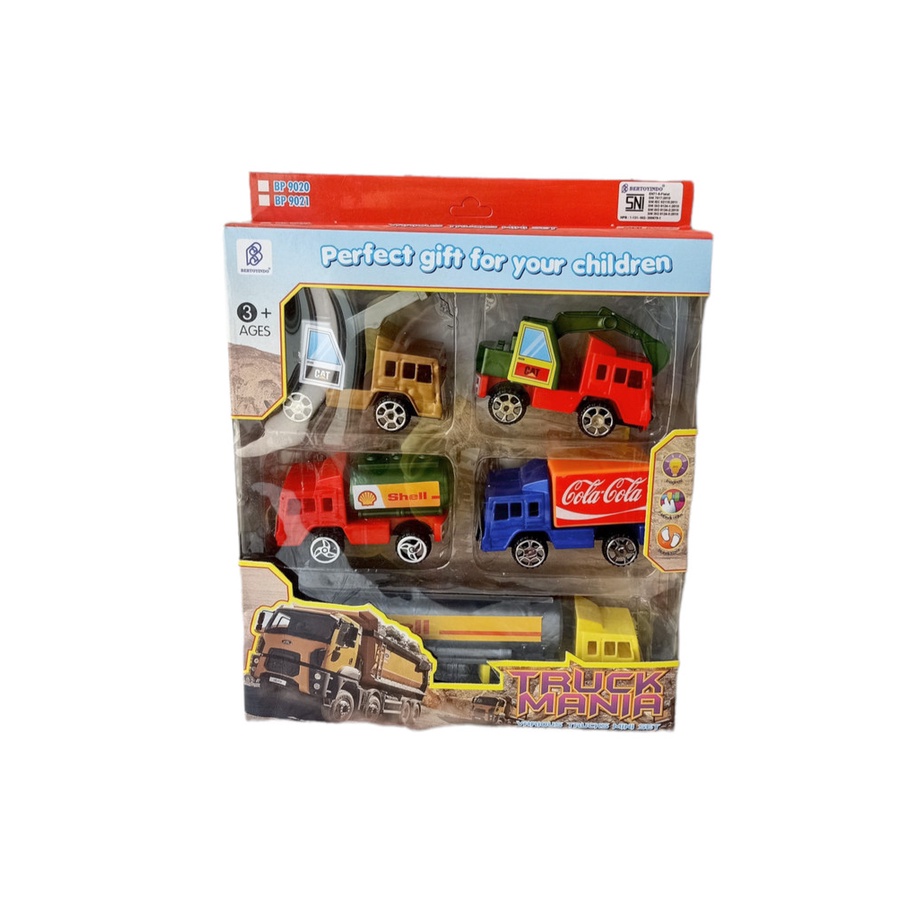 Mainan Anak Laki-laki Mobil MOBILAN Truck Dump Truck Mobil Derek BP9021/ Gift Kids Toys Mainan Mobil Konstruksi Alat Berat Miniatur Mobilan