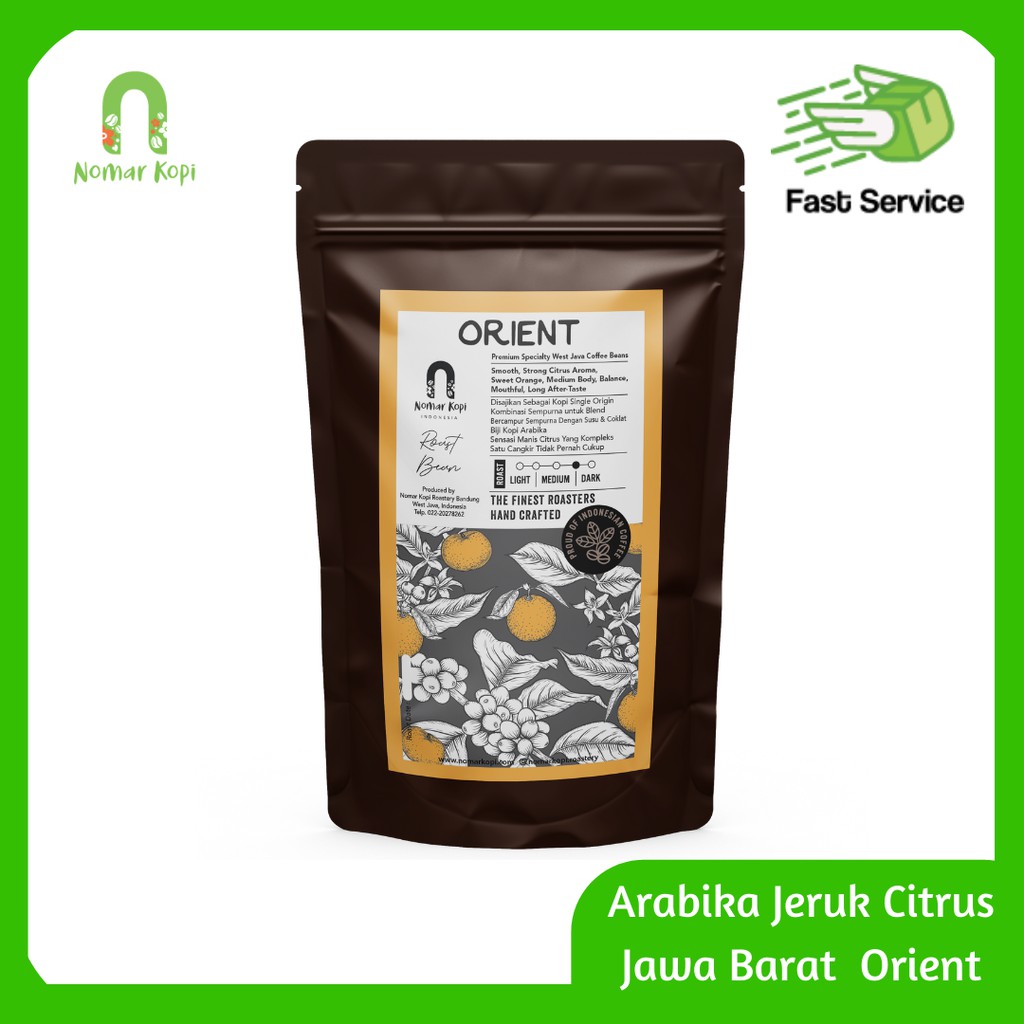 

Biji Kopi Arabika Jeruk Citrus Java Preanger Speciality