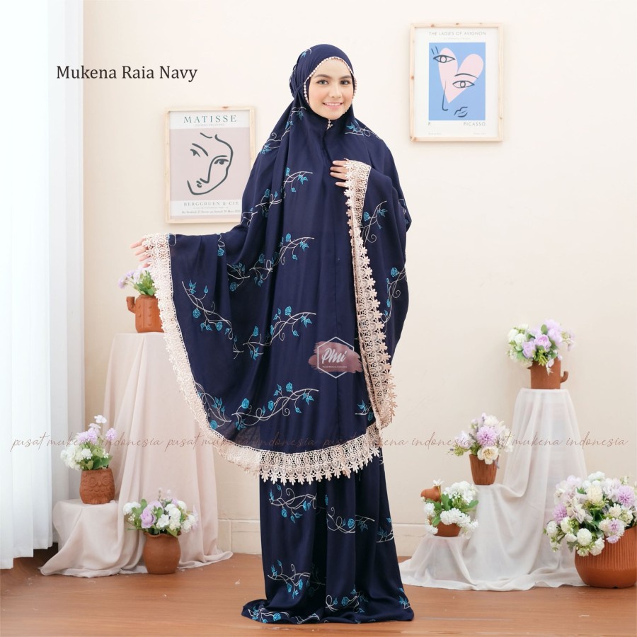 Jual Mukena Dewasa Ermina Bahan Katun Rayon Adem Model Terbaru 2021