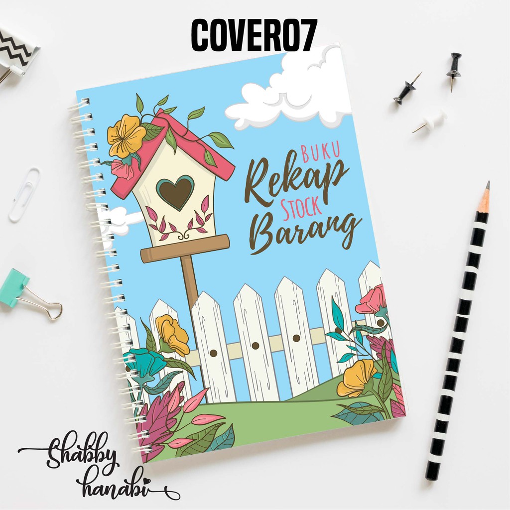 

Hanabi Buku Rekap Stok Barang BELI 2 Buku Gratis 1 Pen Gel kode 06 07