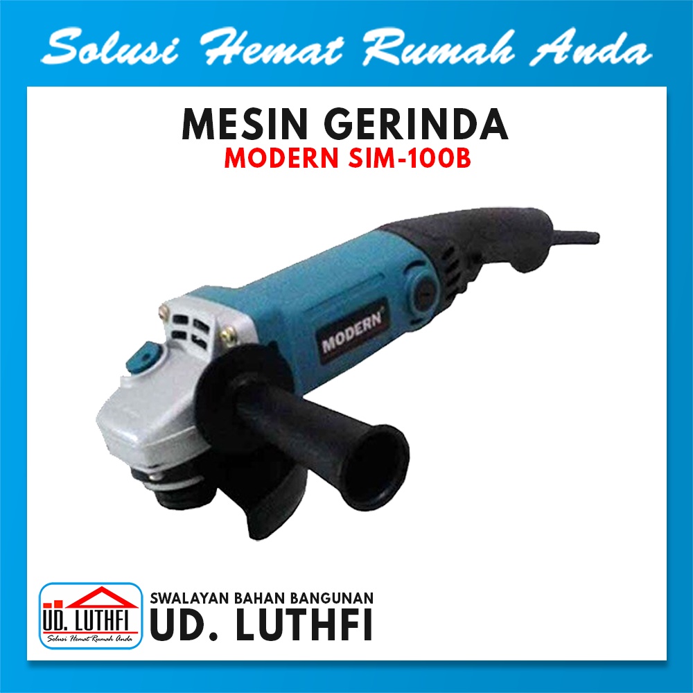 Mesin Gerinda Modern SIM100B / Gerinda Tangan Modern SIM 100 B
