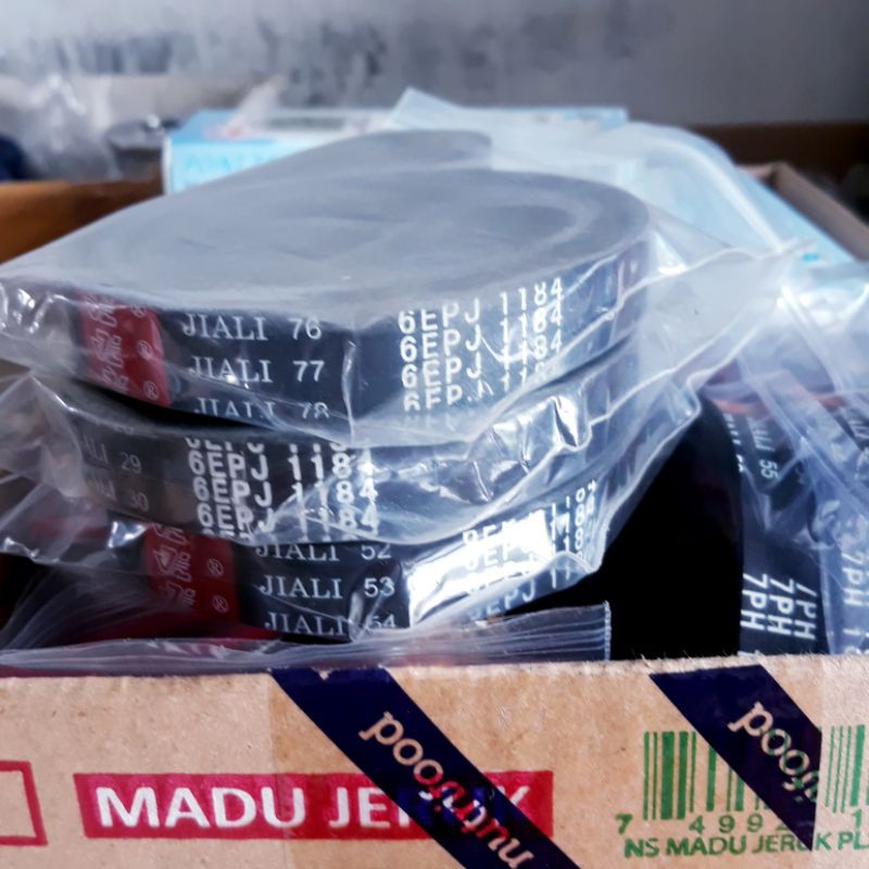 VBELT Fan Belt panbelt 6EPJ1184 Mesin Cuci Electrolux