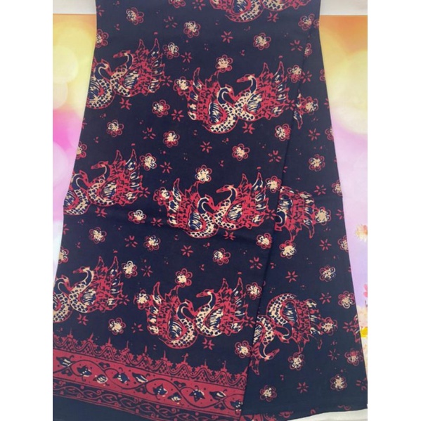 Batik Jambi AL-FATH Dasar Cap 2M Bahan Katun