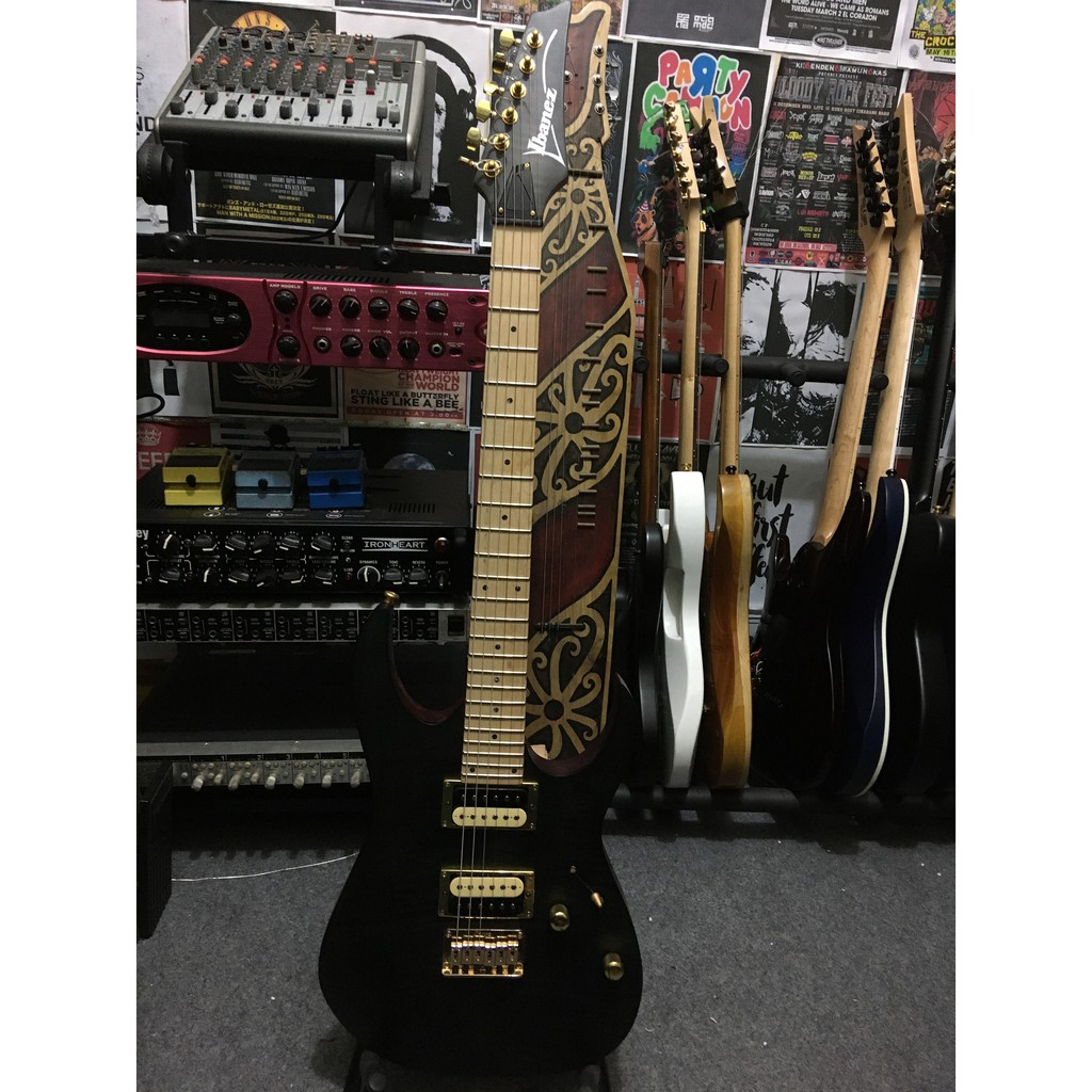 Gitar Elektrik Ibanez RG6003FM - TGF ALL PART GOLD ORIGINAL CUSTOM