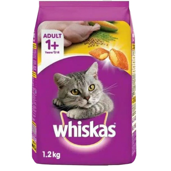 Makanan Kucing Wishkas All Varian 1.2 kg