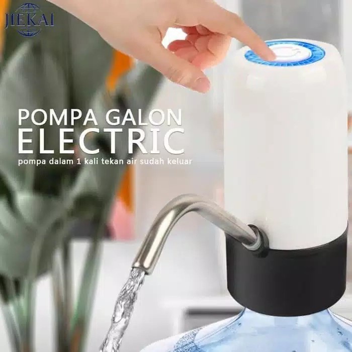 Pompa Galon Elektrik Dispenser Galon Bawah Water Pump Pengisian USB