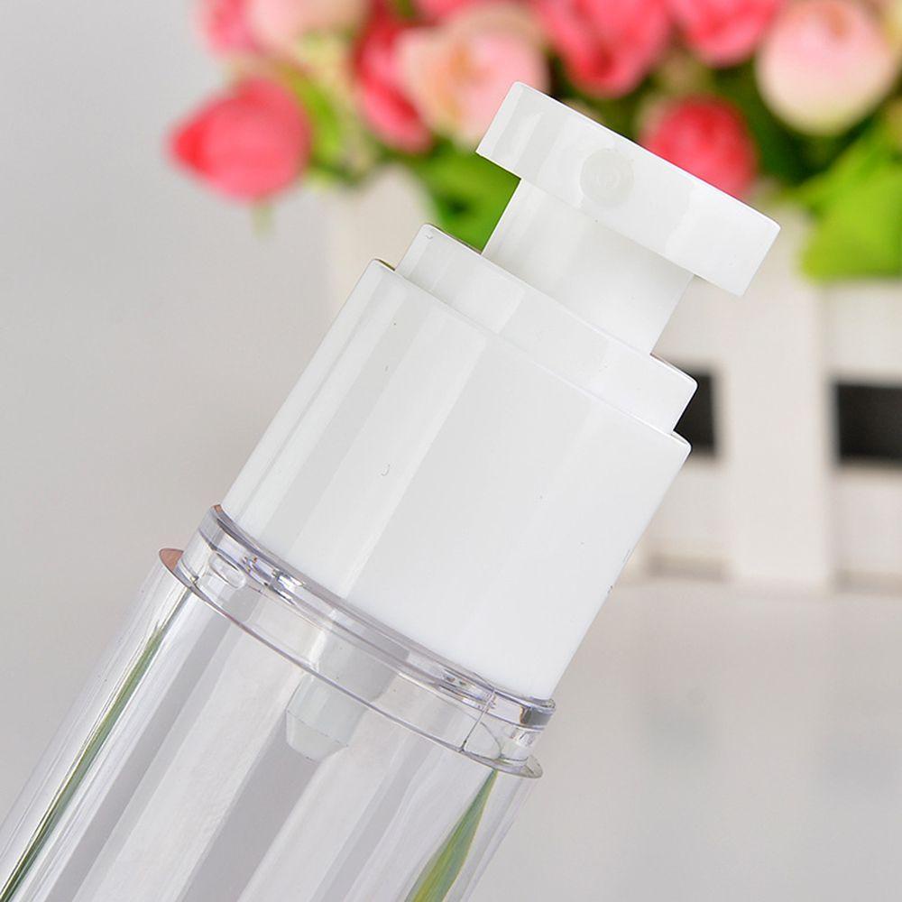 Rebuy Toiletries Container 15ml/30ml/50ml Airless Botol Travel Mini Vacuum Pump Vessel Parfum Plastik