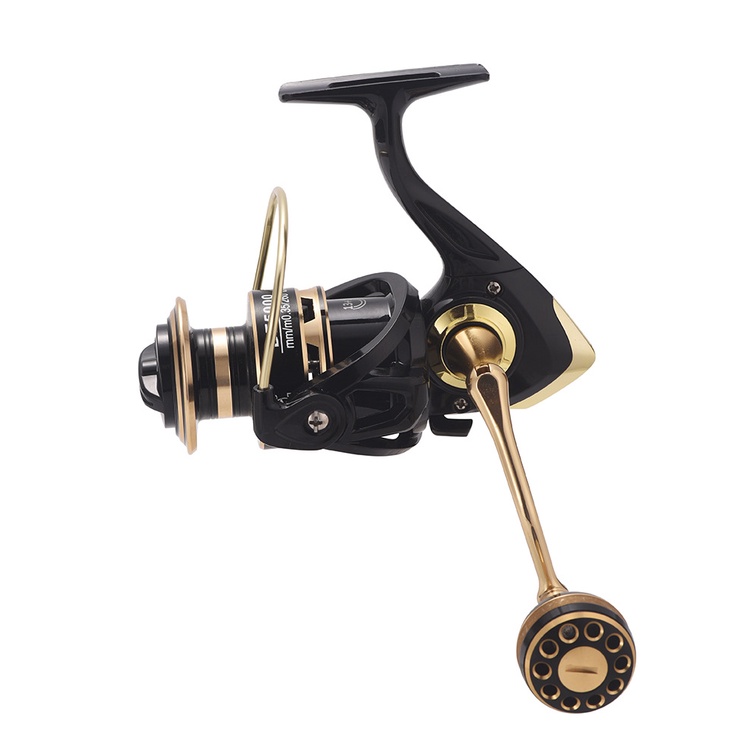 LIZARD DFW series reel pancing Metal spinning murah Alat gulungan senar Pancing katrol kerekan benang Rill Rell pancing ukuran 1000 2000 3000 4000