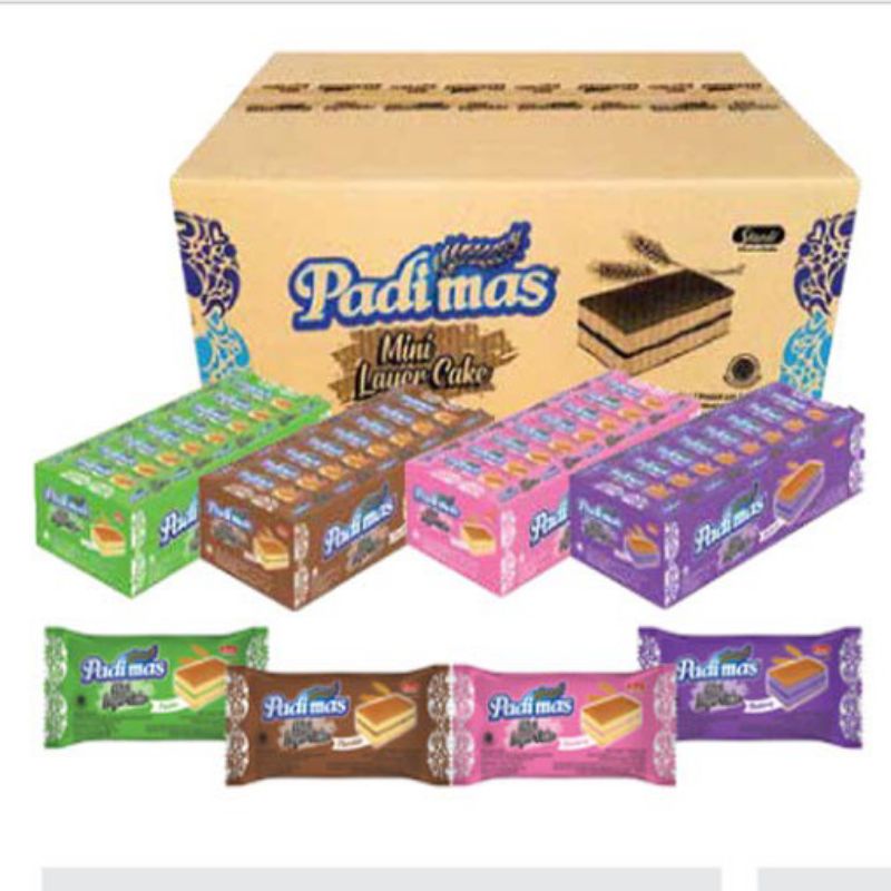 

Padimas Mini Layer cake Isi 24 pcs
