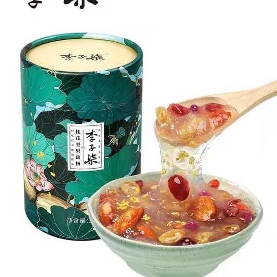 

liziqi oufen（李子柒桂花坚果藕粉）Bubur Sereal Akar Teratai