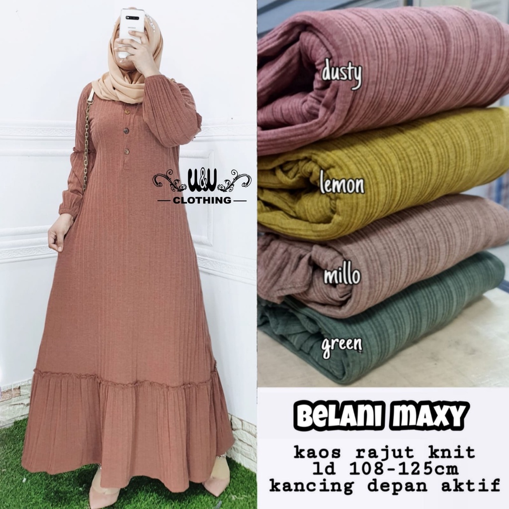 BELANI MAXY BY W&W CLOTHING / 100% REAL PICT ORI BERLABEL W&W CLOTHING