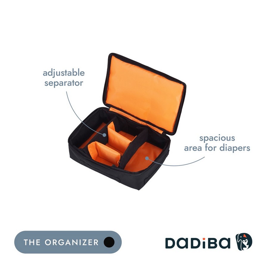 The Dadiba - The Organizer - Accessories Bag Pouch Diaper Caddy Stroller Multipurpose Tas Bayi Baby