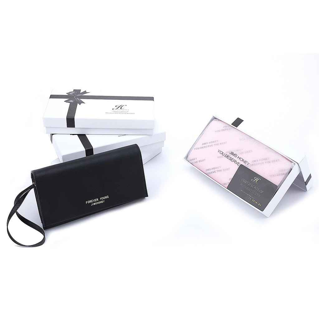 JH JEANIE JENIE WALLET JIMSHONEY FREE BOX EXCLUSIVE DOMPET SIMPLE ELEGANT Shopee Indonesia