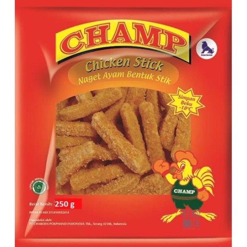 

champ nugget stick 250gr / yogyakarta / halal