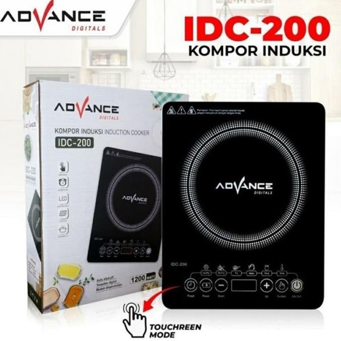 KOMPOR LISTRIK INDUKSI ADVANCE IDC 200 DIGITAL