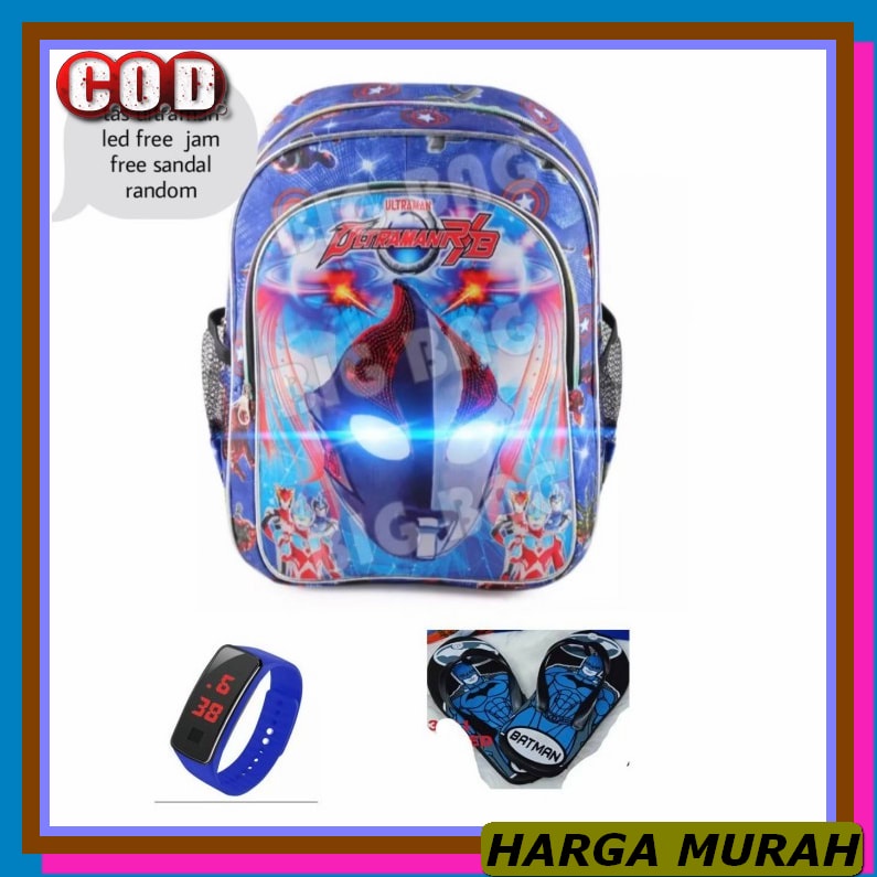 Tas Ransel Anak Sekola Tk Sd Perempuan Muslim /Laki Laki/Tk Sd/Ba RT952 Tas Ransel Superhero Anak