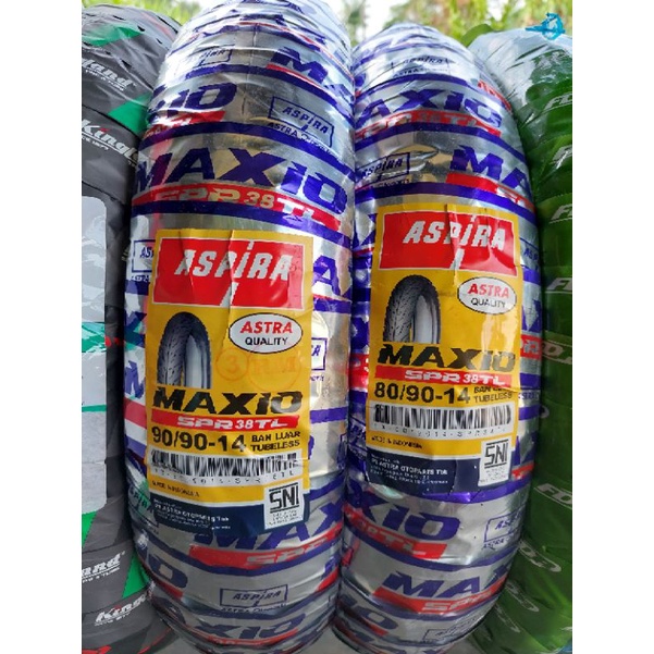 Ban luar tubeless Aspira maxio SPR 38 ring 14