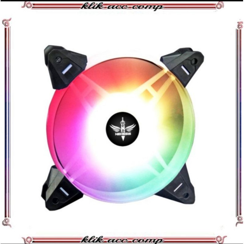 Fan Casing NYK Nemesis Lightshow RGB 12 CM/cooler cpu/cooler pc 12 cm