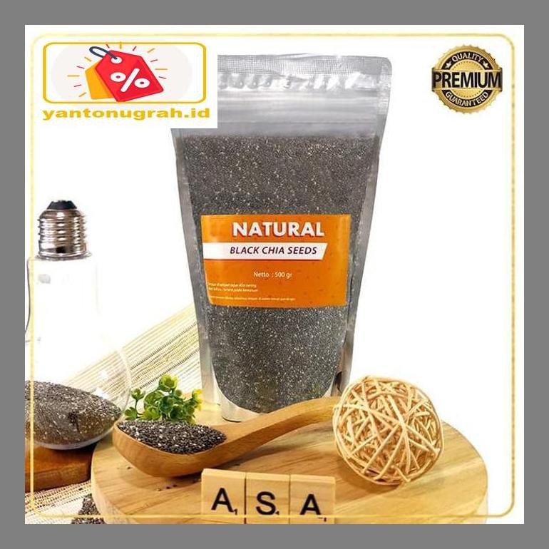 

S50Mkkar Black Chia Seed 500 Gram Dr05Ytd