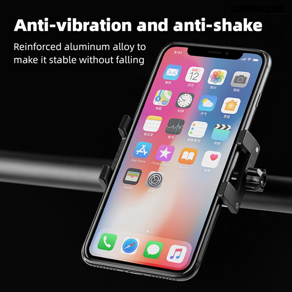 Sdl Stand Holder Handphone Tahan Lama Tidak Mudah Pudar Untuk Stang Motor Elektrik