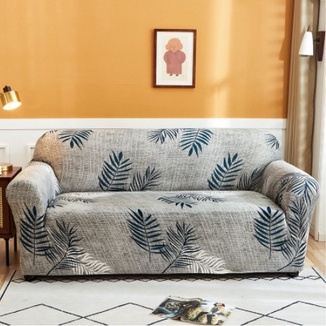 Sarung Kursi Sofa Elastic Vintage Penutup Elastis Stretch Shabby Floral Motif cover sofa bed anti se