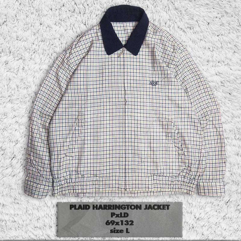 harrington tartan dk homme & pierre cardin gratis jaket kulit