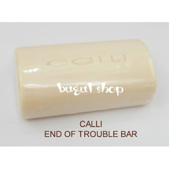 CALLI End of Trouble Bar/sabun jerawat Jutanhak Korea