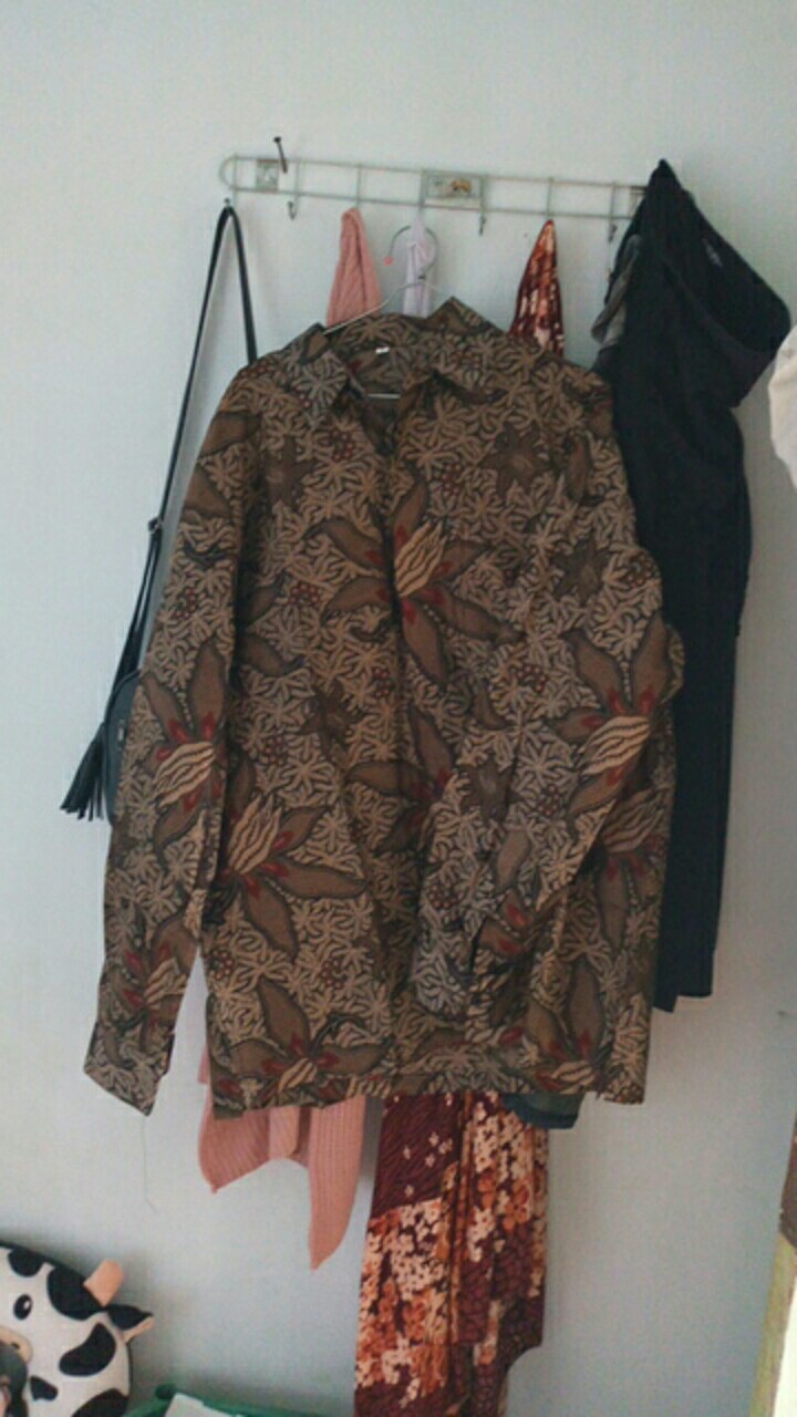 Ms Gamis Batik Sriwedari Maxi Bumil/busui Katun Sogan Allsize Bisa (cod)