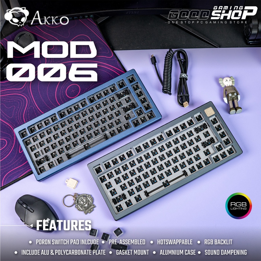 Akko Mod006 / Mod 006 Mechanical Keyboard KIT - Barebone