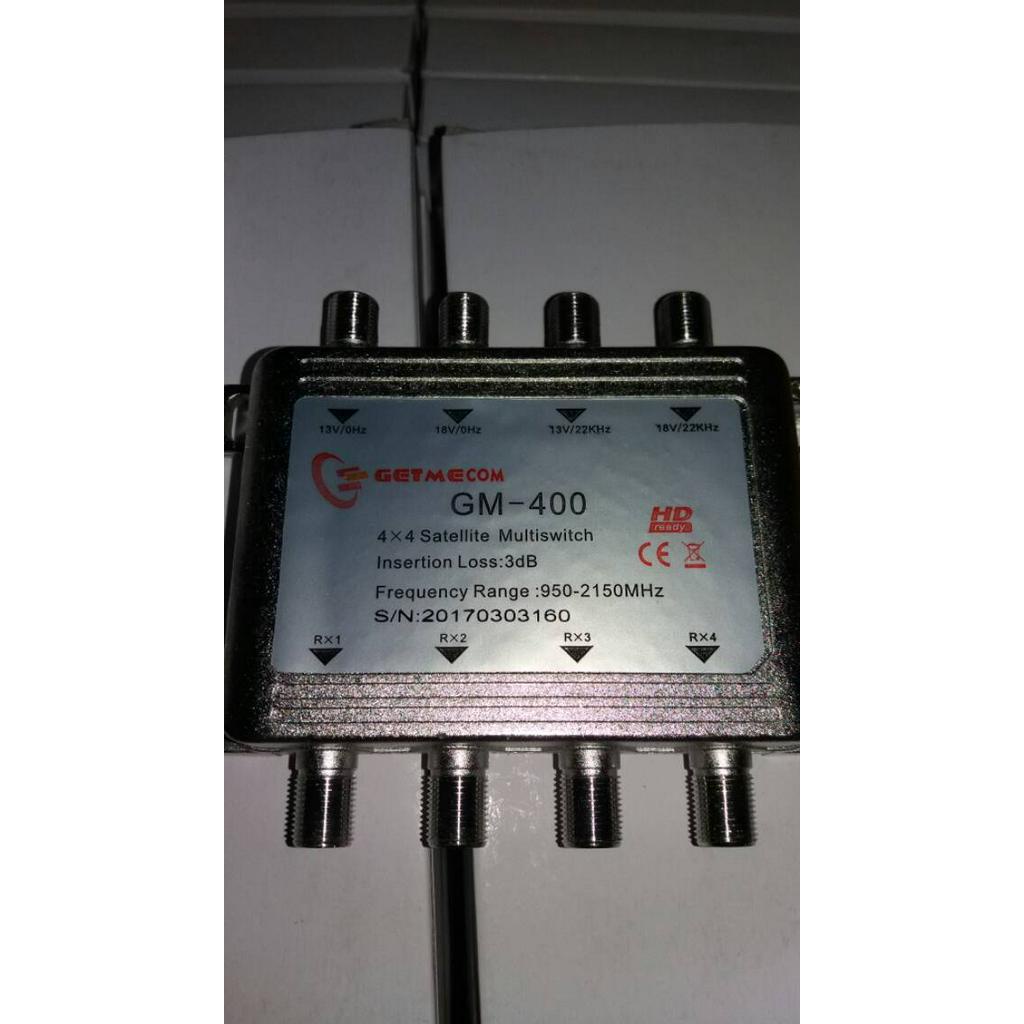 Diseq multi swicth 4x2 gm 400 untuk 4 decoder