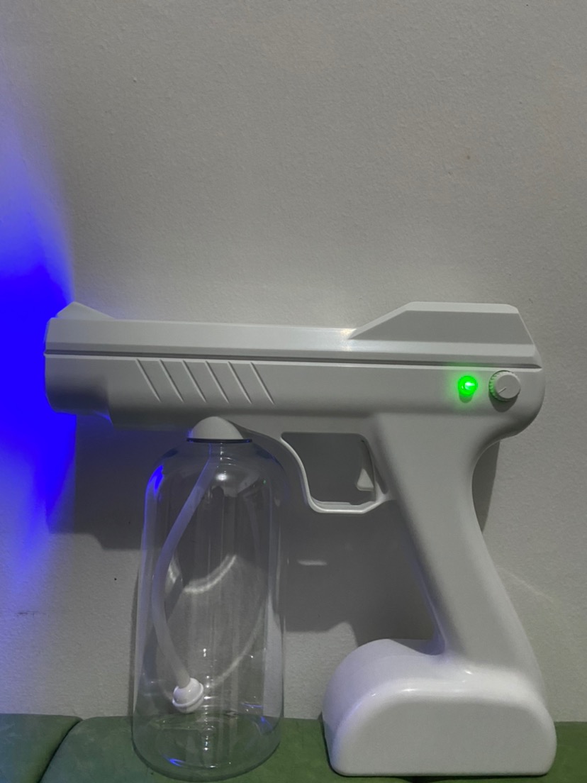 Nano Spray Gun Disenfectant With Blue Light