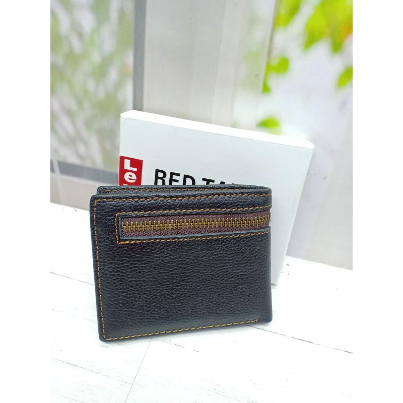 DOMPET KULIT ASLI RESLETING LUAR L9028