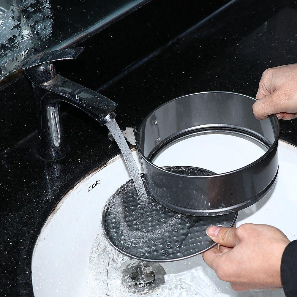 Solighter Cake Baking Pan Mudah Dibersihkan Loose Tray Dengan Gesper Non Stick
