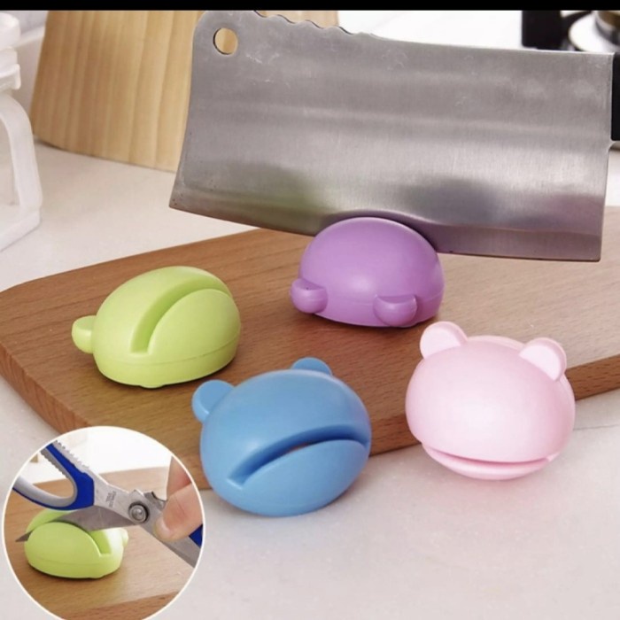 

RUMAH COD-DF03 Sharpener PENGASAH PISAU / GUNTING Bentuk KEPALA KODOK Lucu Murah
