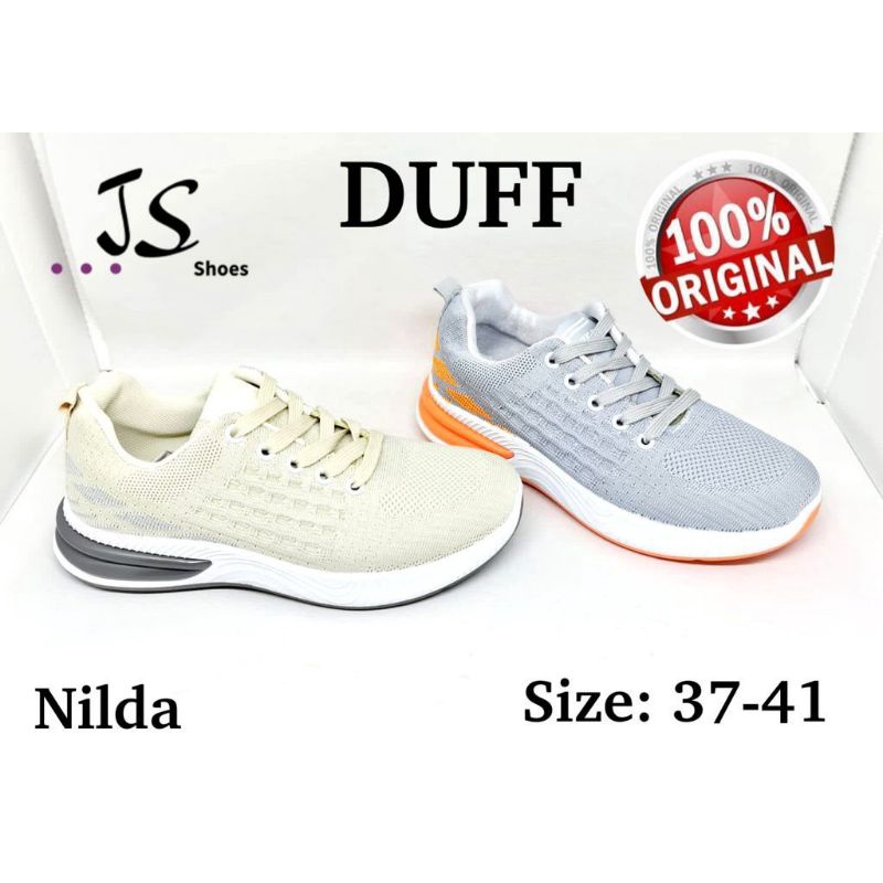 DUFF NILDA - SEPATU SNEAKERS TALI WANITA DEWASA DUFF