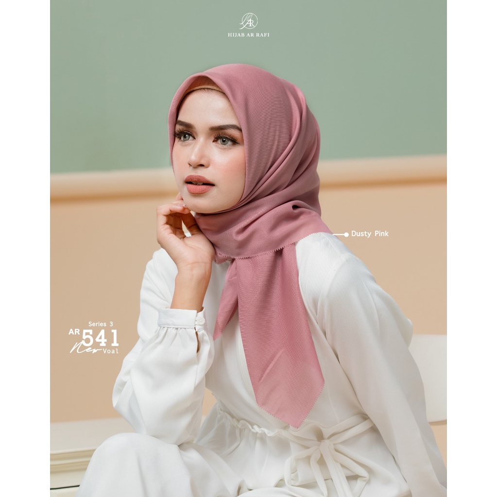 Jilbab Hijab Segi Empat Terbaru Arrafi Kode AR 541 ORI Kerudung Instan Segi Empat Arrafi Terlaris