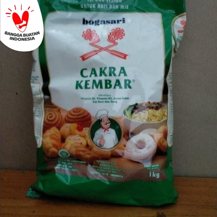 

b011tee Tepung Terigu Cakra 1 Kg Da01D100