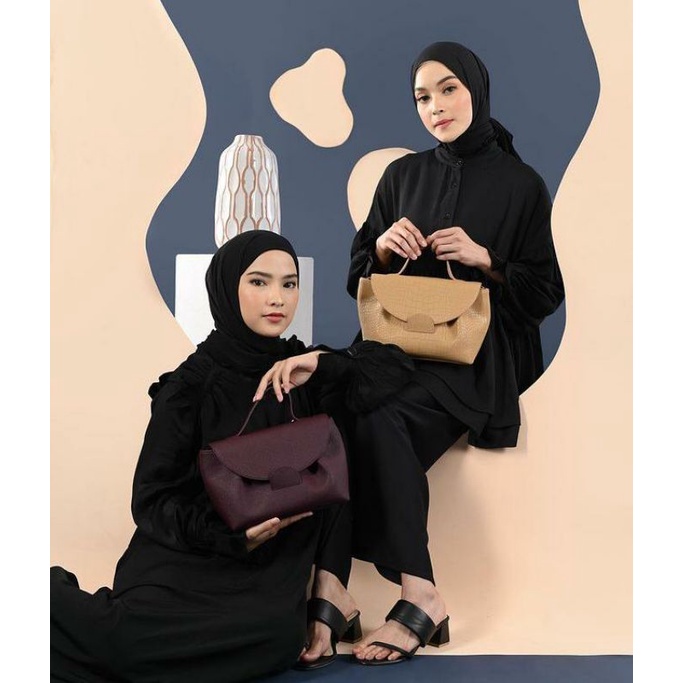 LOCAL ID BOA BAG BURGUNDY